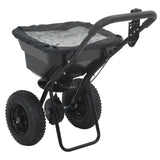 Spreader Black 53 x 81.5 x 78 cm PVC and Steel