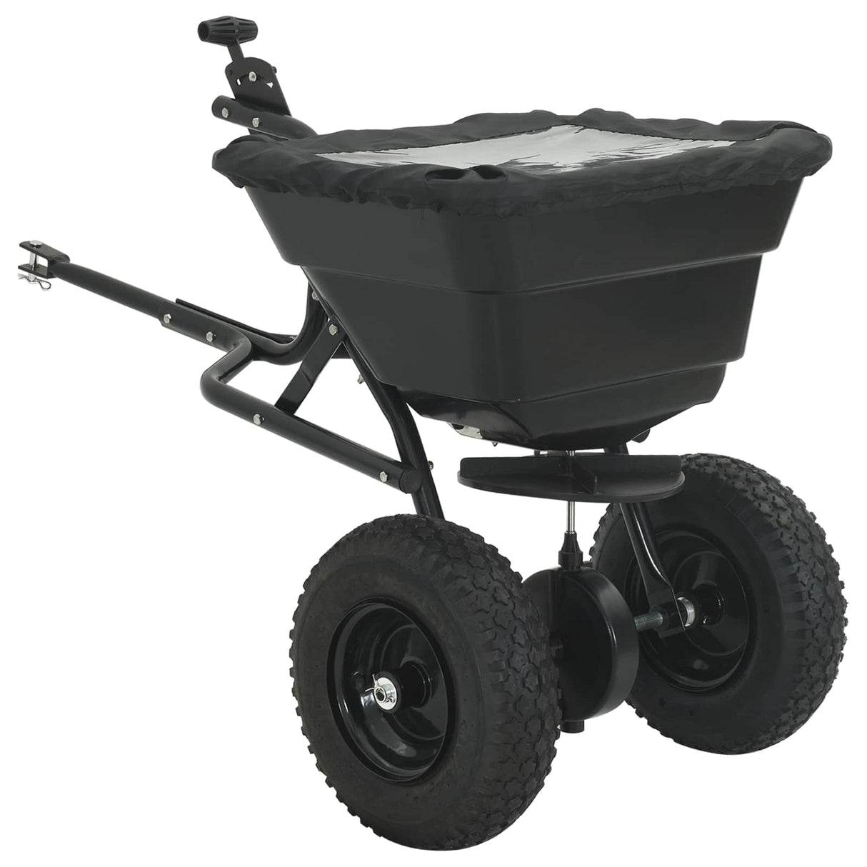 Spreader Black 53 x 108 x 74 cm PVC and Steel