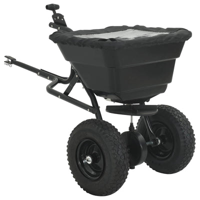 Spreader Black 53 x 108 x 74 cm PVC and Steel