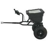 Spreader Black 53 x 108 x 74 cm PVC and Steel - Rear View
