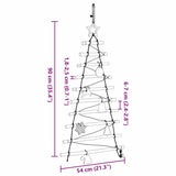 Christmas Tree with 30 LEDs Natural 90 cm Solid Ash wood - Extra Image