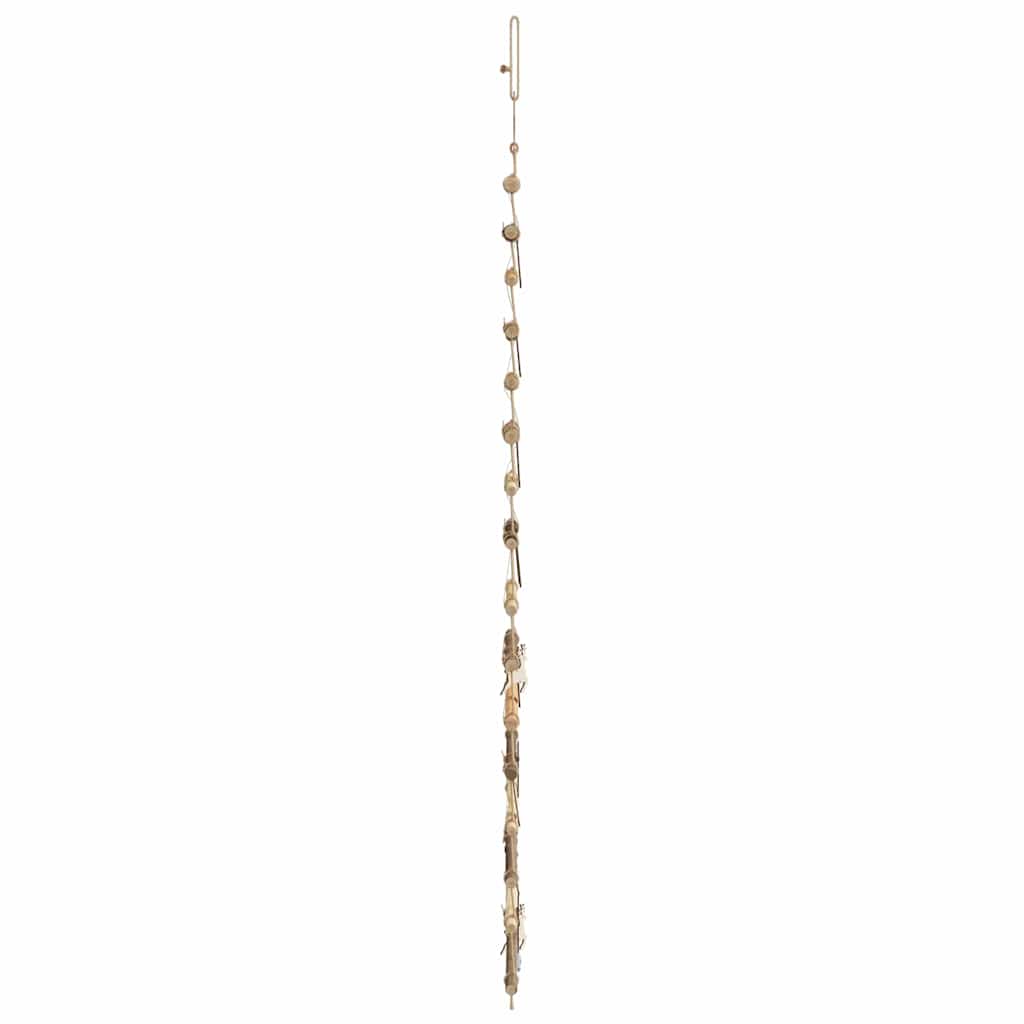 Christmas Tree with 50 LEDs Natural 120 cm Solid Ash wood