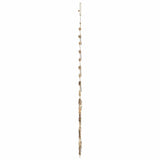 Christmas Tree with 80 LEDs Natural 150 cm Solid Ash wood