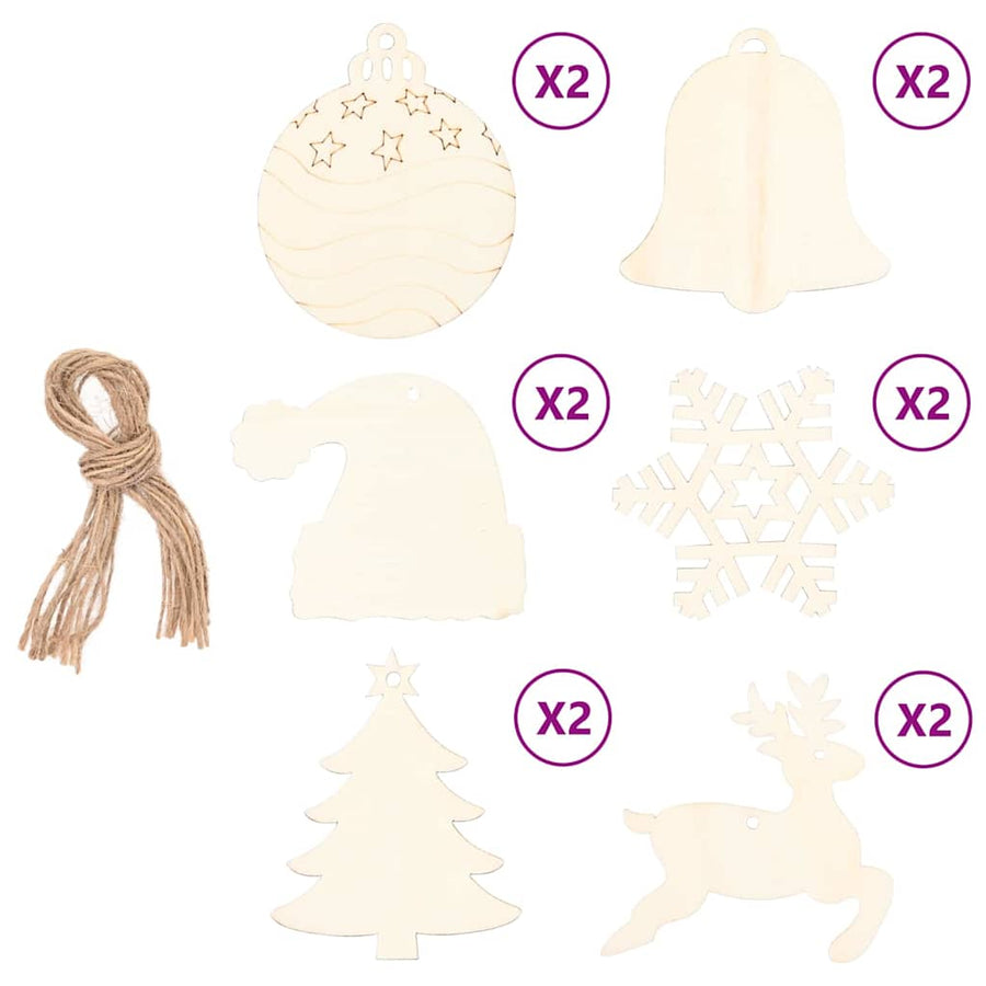 Christmas Tree Natural 210 cm Solid Ash Wood