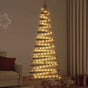 Christmas Tree Natural 210 cm Solid Ash Wood