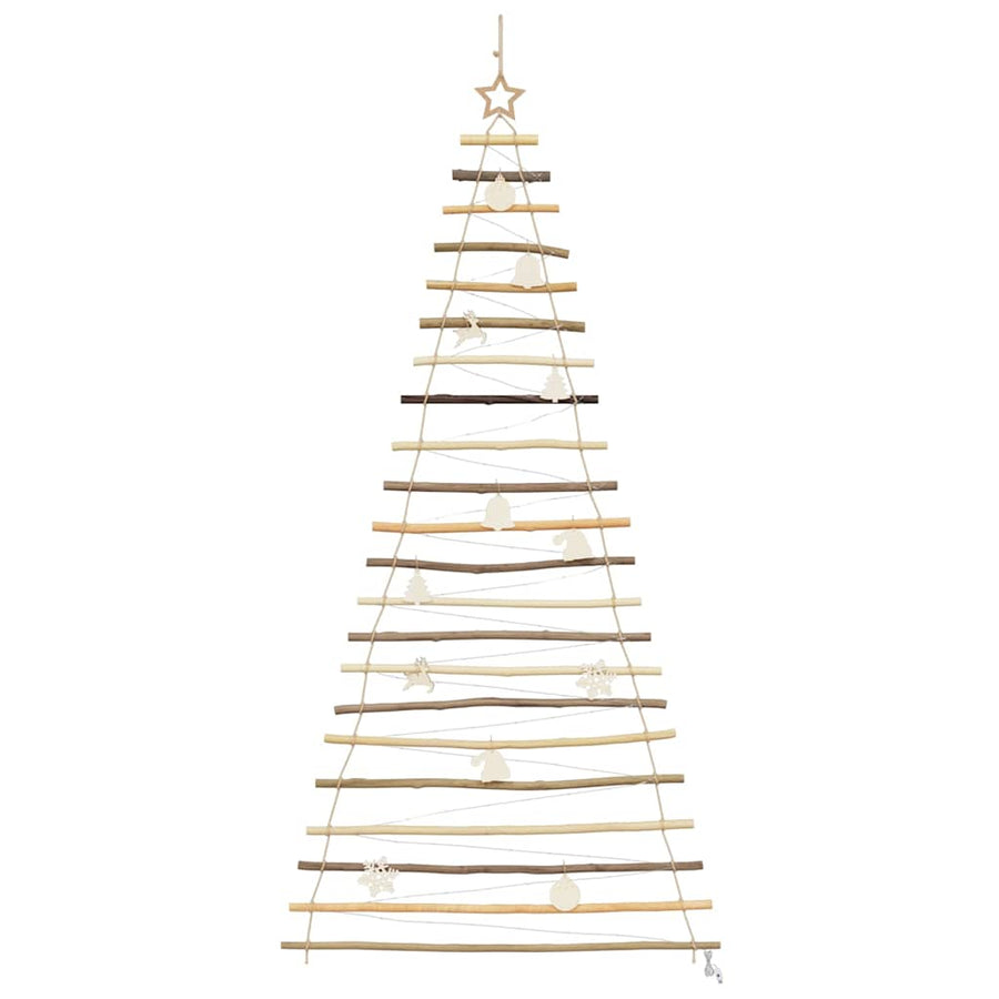 Christmas Tree Natural 210 cm Solid Ash Wood
