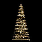 Christmas Tree Natural 210 cm Solid Ash Wood