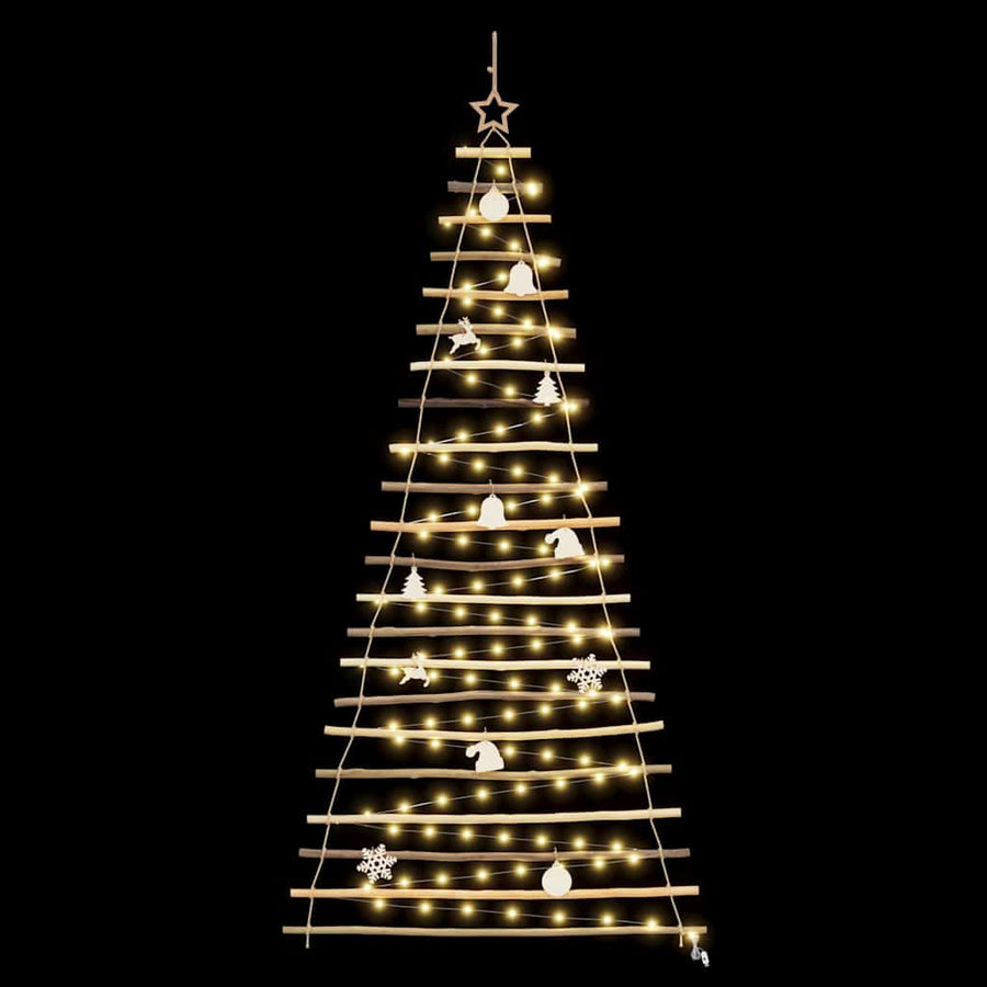 Christmas Tree Natural 210 cm Solid Ash Wood