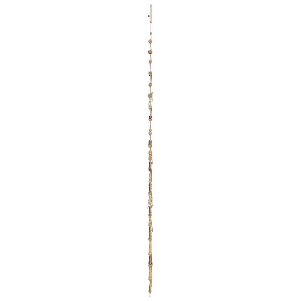 Christmas Tree with 130 LEDs Natural 210 cm Solid Ash wood
