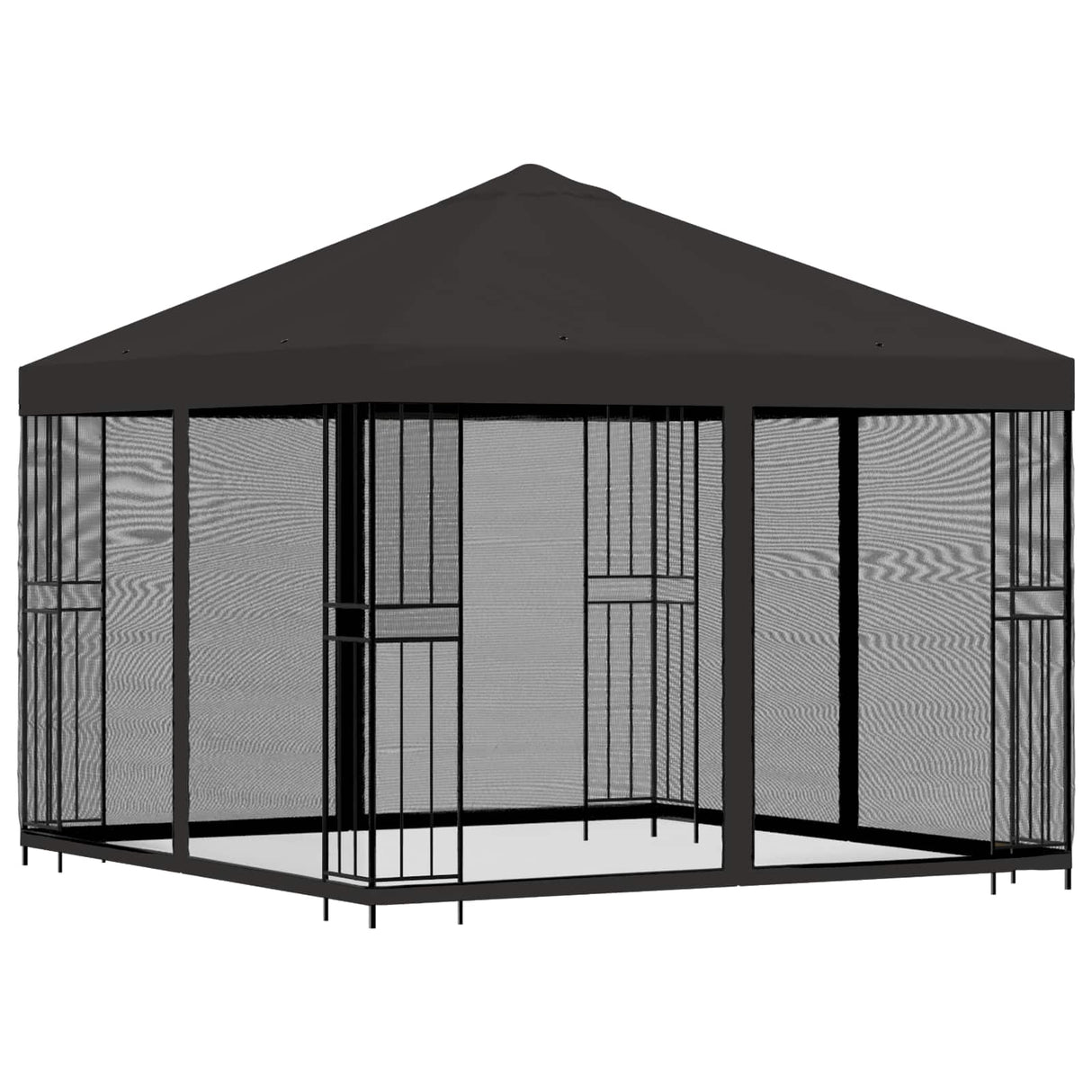 Garden Gazebo with Sidewalls 3 x 3 m Anthracite