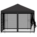 Garden Gazebo with Sidewalls 3 x 3 m Anthracite