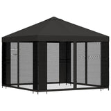 Garden Gazebo with Sidewalls 3 x 3 m Anthracite