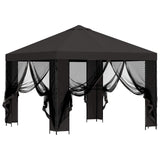 Garden Gazebo with Sidewalls 3 x 3 m Anthracite
