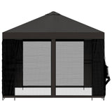 Garden Gazebo with Sidewalls 3 x 3 m Anthracite