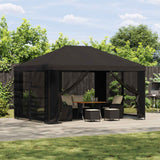 Garden Gazebo with Sidewalls 4 x 3 m Anthracite