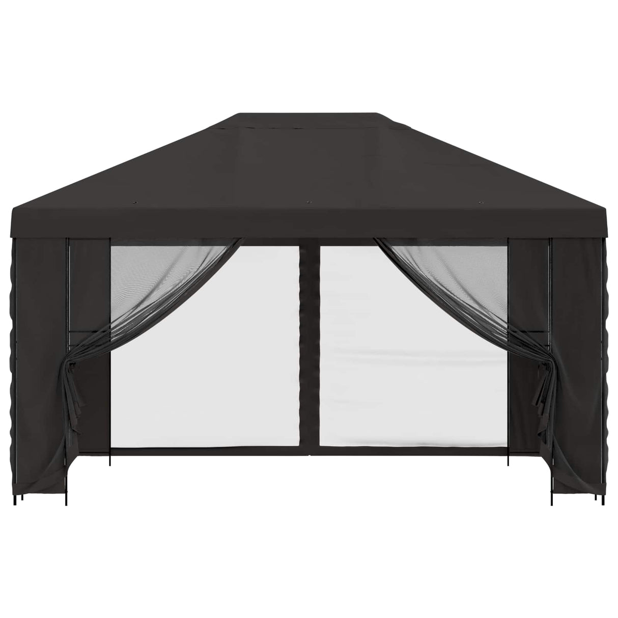 Garden Gazebo with Sidewalls 4 x 3 m Anthracite