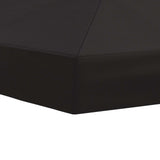 Gazebo Canopy Cover 6 x 3 m Anthracite Polyester 190 - 45-Degree Angle