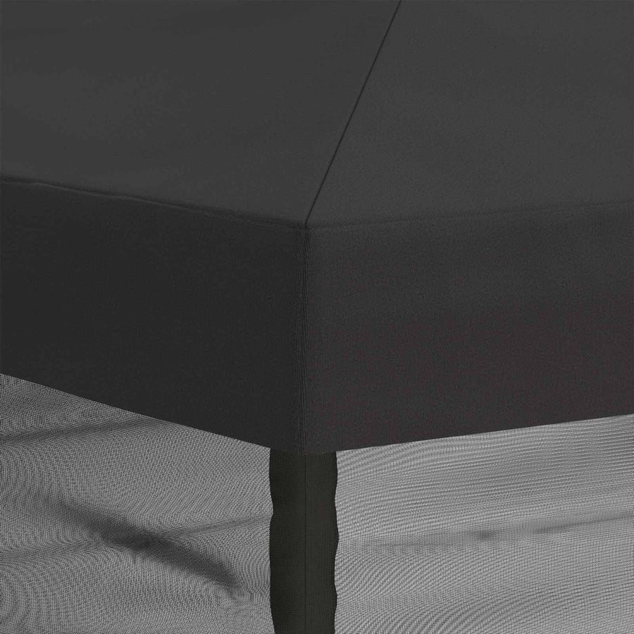 Gazebo Cover with Sidewalls 6 x 3 m Anthracite Polyester