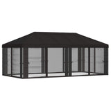 Gazebo Cover with Sidewalls 6 x 3 m Anthracite Polyester 190