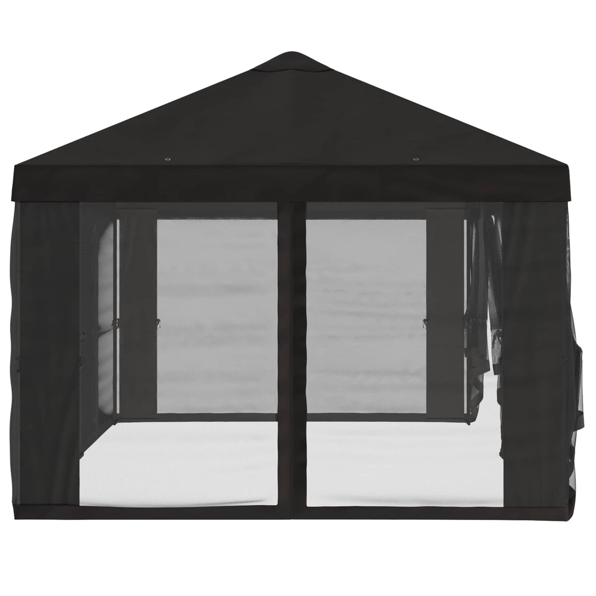 Gazebo Cover with Sidewalls 6 x 3 m Anthracite Polyester 190