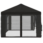 Gazebo Cover with Sidewalls 6 x 3 m Anthracite Polyester