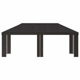 Gazebo Cover 6 x 3 m Anthracite Polyester 190 gsm