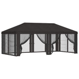 Gazebo Cover with Sidewalls Anthracite 600.5 x 300.5 cm