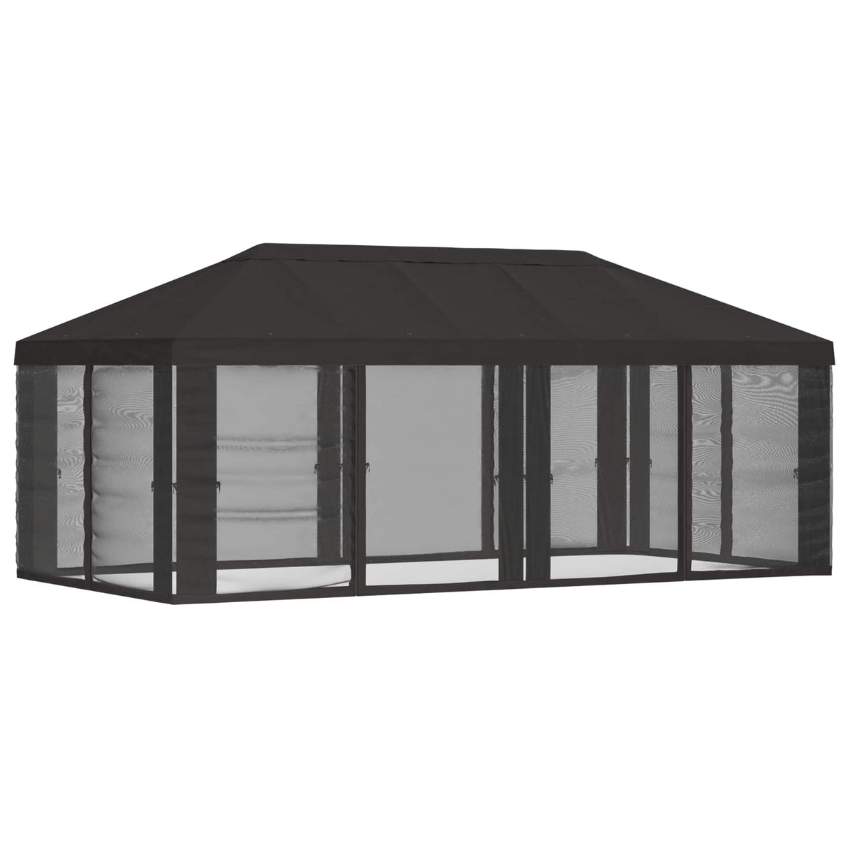 Gazebo Cover with Sidewalls Anthracite 600.5 x 300.5 cm