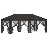 Gazebo Cover with Sidewalls Anthracite 600.5 x 300.5 cm