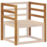 Armrest 2 pcs Natural 59 x 4 x 73 cm Solid Acacia Wood
