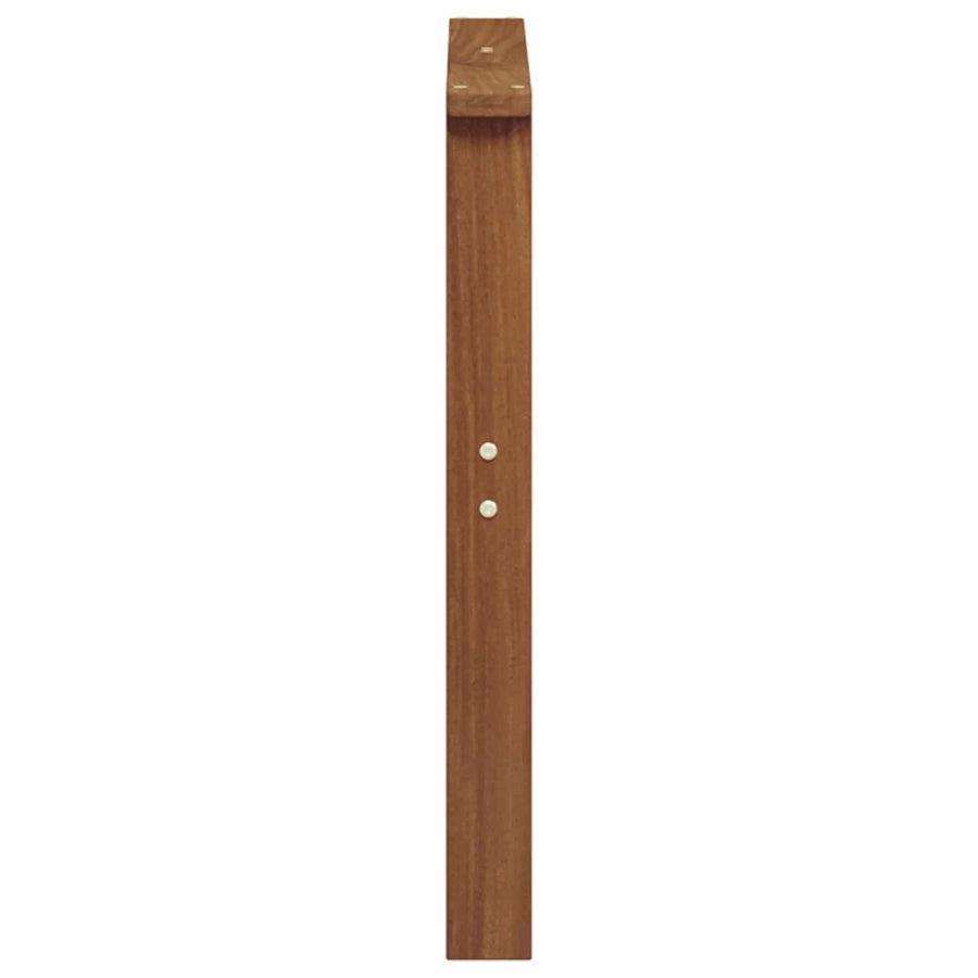 Armrests 2 pcs Brown 60 x 6 x 61 cm Solid Acacia Wood
