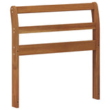 Armrest 2 pcs Natural 58.5 x 8 x 60 cm Solid Acacia Wood - Top-Down View