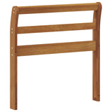 Armrest 2 pcs Natural 58.5 x 8 x 60 cm Solid Acacia Wood - Close-Up Angle