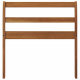 Armrest 2 pcs Natural 58.5 x 8 x 60 cm Solid Acacia Wood