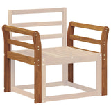 Armrest 2 pcs Natural 58.5 x 8 x 60 cm Solid Acacia Wood