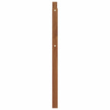 Armrests 2 pcs Brown 59 x 4 x 73 cm Engineered Wood
