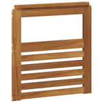 Armrest Natural 2 pcs Natural 59 x 6 x 61 cm Solid Acacia Wood