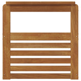 Armrests 2 pcs Brown 59 x 6 x 61 cm Engineered Wood