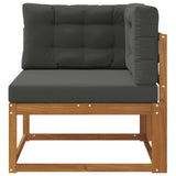 Outdoor Corner sofa Natural - Side View
