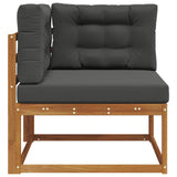 Outdoor Corner sofa Natural - Top-Down View