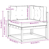 Outdoor Corner sofa Natural