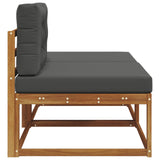 Sectional Sofa Units with Cushion 2 Piece Natural