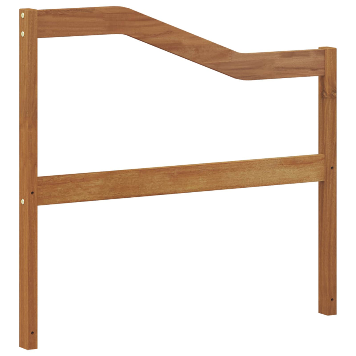 Armrest 2 pcs Natural 79 x 4 x 73 cm Solid Acacia Wood