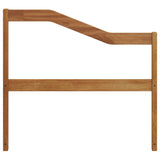 Armrest 2 pcs Natural 79 x 4 x 73 cm Solid Acacia Wood - 45-Degree Angle