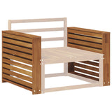 Armrest 2 pcs Natural 78.5 x 10 x 61 cm Solid Acacia Wood