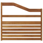 Armrests 2 pcs Brown 79 x 4 x 73 cm Solid Acacia Wood