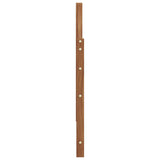 Armrests 2 pcs Brown 79 x 4 x 73 cm Engineered Wood