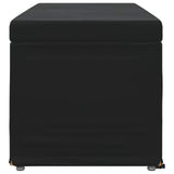 Stool Black 101 x 41 x 40 cm Velvet and Engineered Wood
