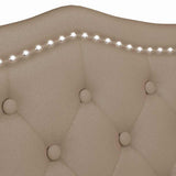 Chesterfield Bench Cappuccino 120.5 x 65 x 75 cm Faux Leather