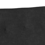 Chesterfield Bench Black 112 x 65.5 x 75 cm Velvet - Low Angle